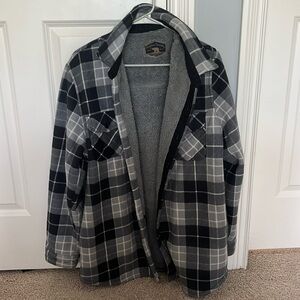 Men’s 2XL Sherpa Flannel